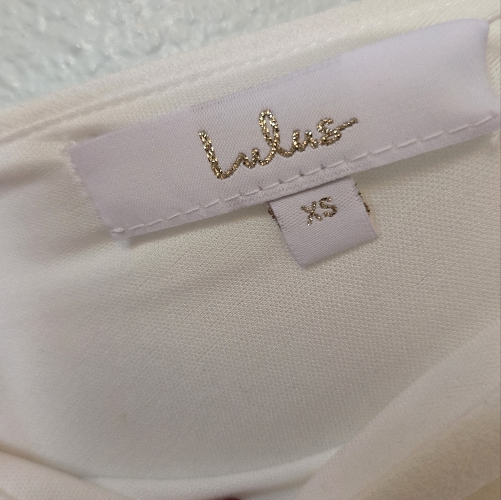 Lulus | NWT White Mermaid Gown Size XS - Picture 6 of 7